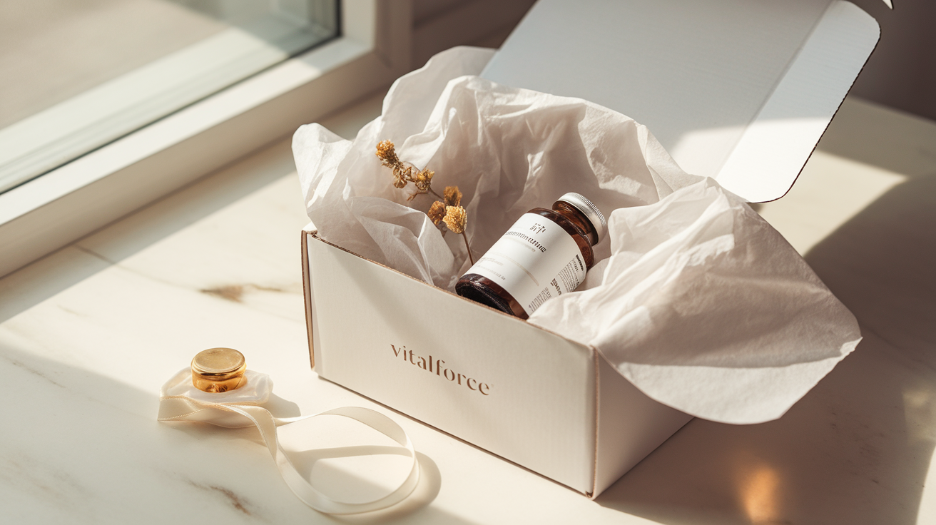 VitalForce Energy Verpackung und Lieferung